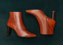 Load image into Gallery viewer,  Women's Large Size Boots | CoIX Shoes Dalston Ankle Boot Maple Leather | Sizes  US 11, 12, 13, UK 9, 10, EU 44, 45, 46