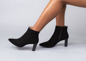 Women's Large Size Boots | CoIX Shoes Dalston Ankle Boot Black | Sizes US 11, 12, 13, UK 9, 10, EU 44, 45, 46