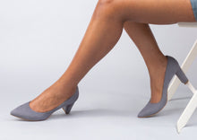 Load image into Gallery viewer, Women's Large Size Heels | CoIX Shoes Marylebone Suede | Sizes US 11, 12, 13, UK 9, 10, EU 44, 45, 46