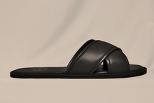 Load image into Gallery viewer, Women's Large Size Sandals | CoIX Shoes Sahara Slide Black | Sizes US 11, 12, 13, 14, UK 9, 10, EU 43, 44, 45, 46