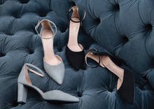 Load image into Gallery viewer, Women's Large Size Heels | CoIX Shoes Seville Suede | Sizes US 11, 12, 13, UK 9, 10, EU 44, 45, 46