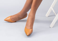 Load image into Gallery viewer, Women&#39;s Large Size Heels | CoIX Shoes Soho Stiletto Chestnut Leather | Sizes US 11, 12, 13, UK 9, 10, EU 44, 45, 46